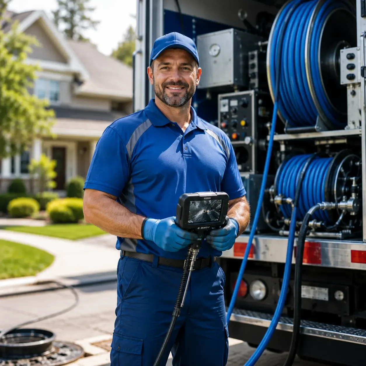 Local outdoor drain cleaning specialists in Floris, IA